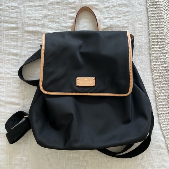 kate spade Handbags - Black Kate Spade Nylon Backpack